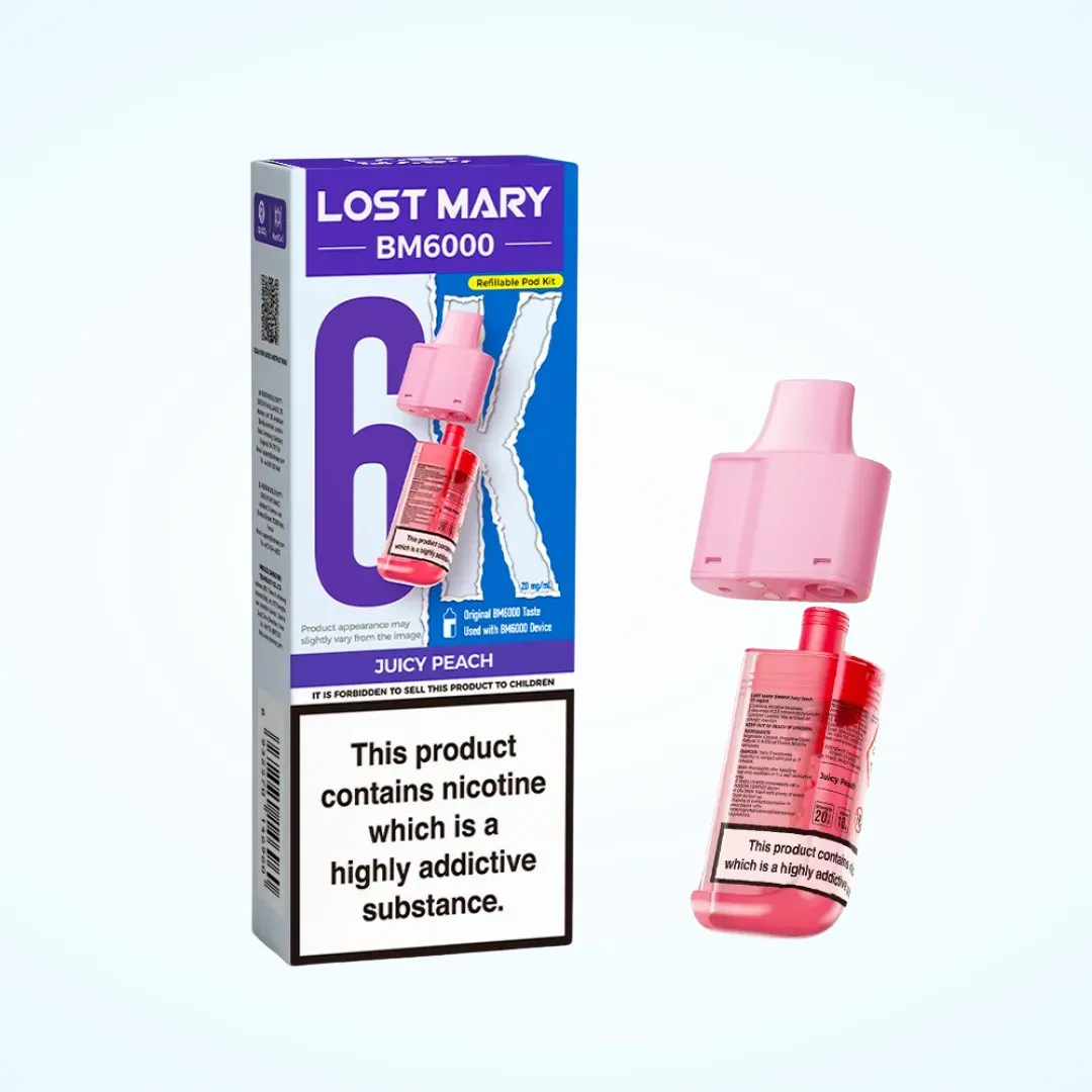 Lost Mary BM6000 Prefilled Refill Pods | Only £6.99 | Any 3 for 20