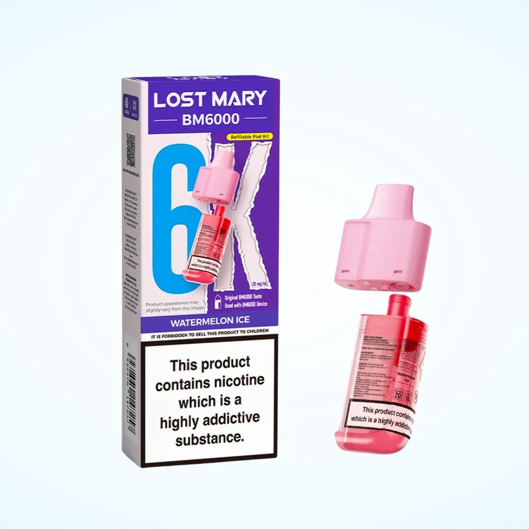 Lost Mary BM6000 Prefilled Refill Pods | Only £6.99 | Any 3 for 20