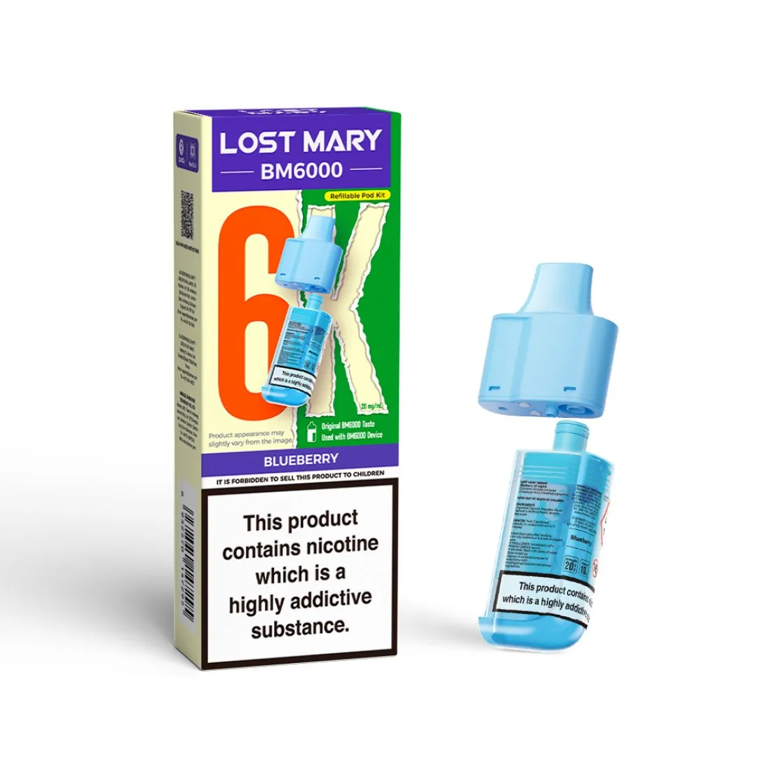 Lost Mary BM6000 Prefilled Refill Pods | Only £6.99 | Any 3 for 20