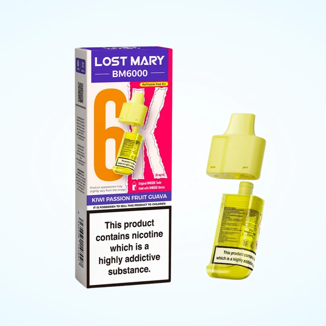 Lost Mary BM6000 Prefilled Refill Pods | Only £6.99 | Any 3 for 20