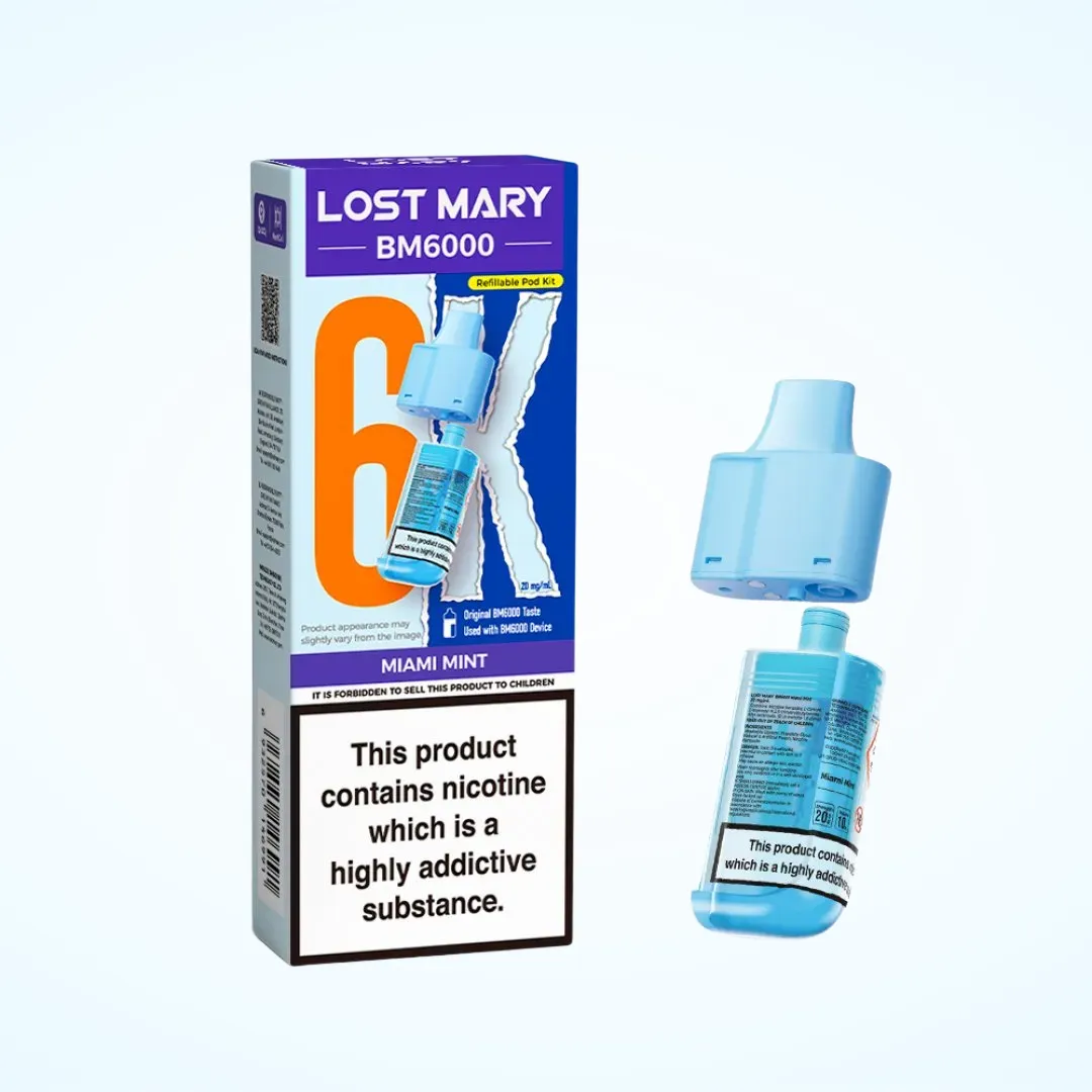 Lost Mary BM6000 Prefilled Refill Pods | Only £6.99 | Any 3 for 20