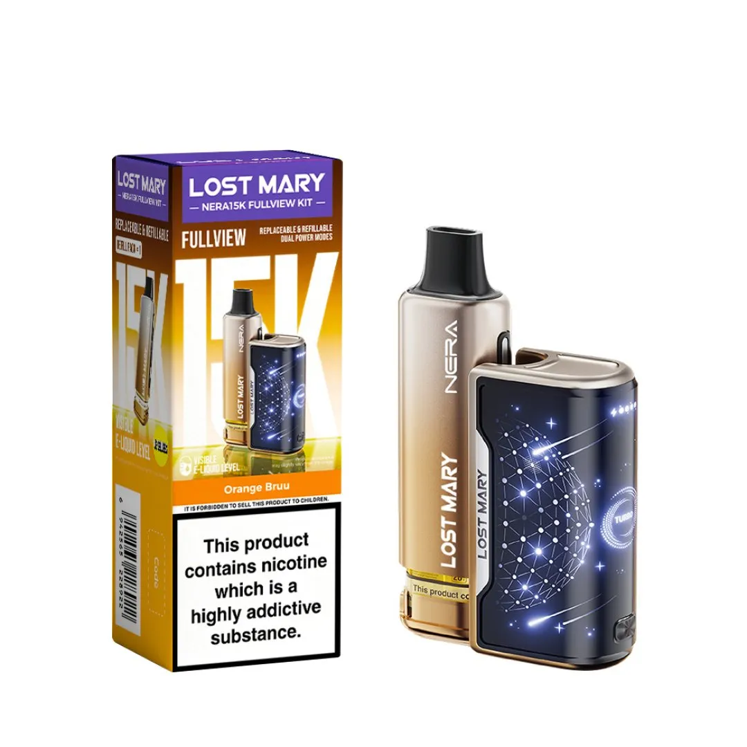Lost Mary Nera 15K Puffs Fullview Pod Kit | Only £8.99 | Any 3 for £24