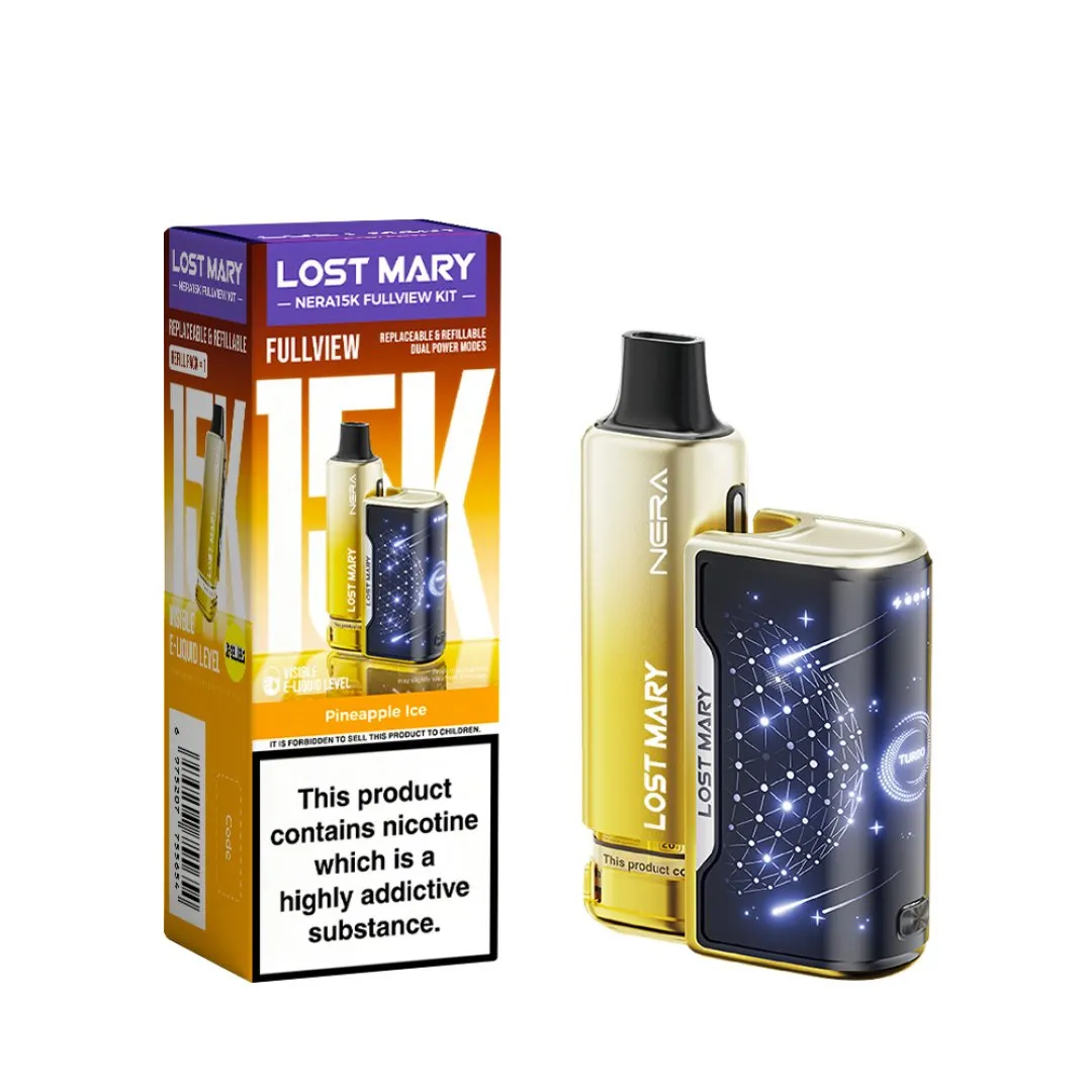 Lost Mary Nera 15K Puffs Fullview Pod Kit | Only £8.99 | Any 3 for £24