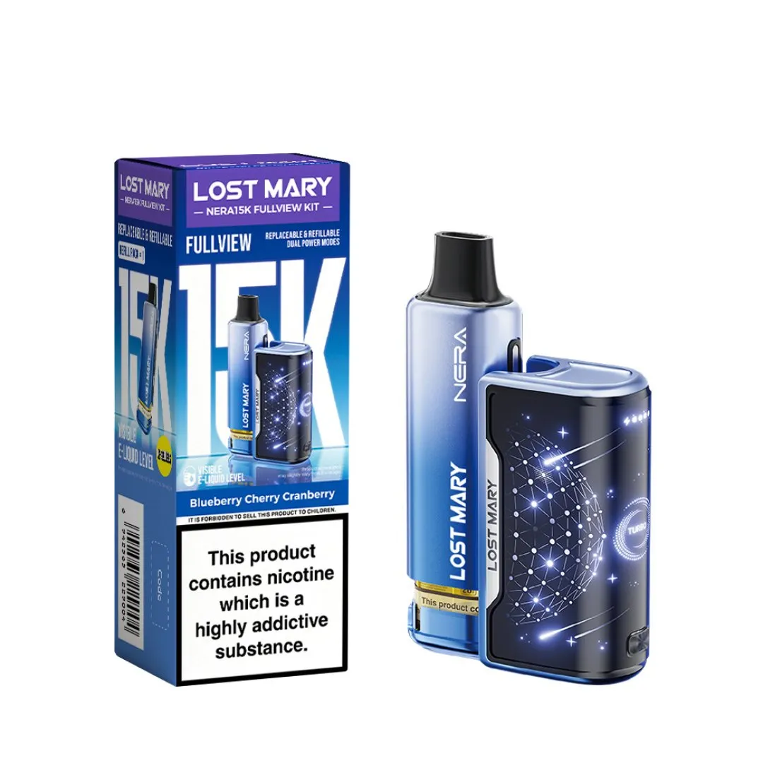 Lost Mary Nera 15K Puffs Fullview Pod Kit | Only £8.99 | Any 3 for £24