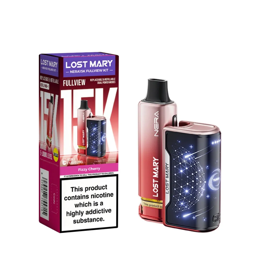 Lost Mary Nera 15K Puffs Fullview Pod Kit | Only £8.99 | Any 3 for £24