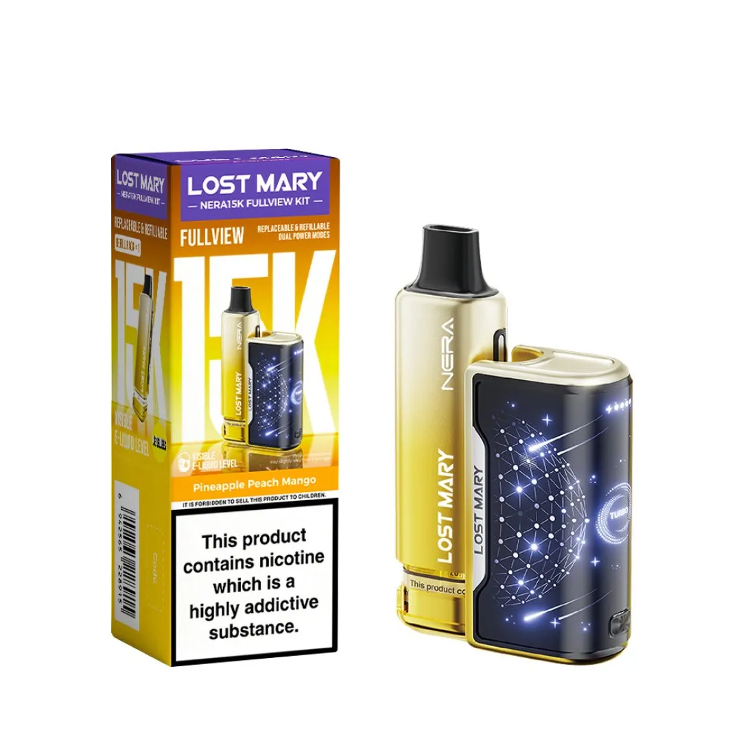 Lost Mary Nera 15K Puffs Fullview Pod Kit | Only £8.99 | Any 3 for £24