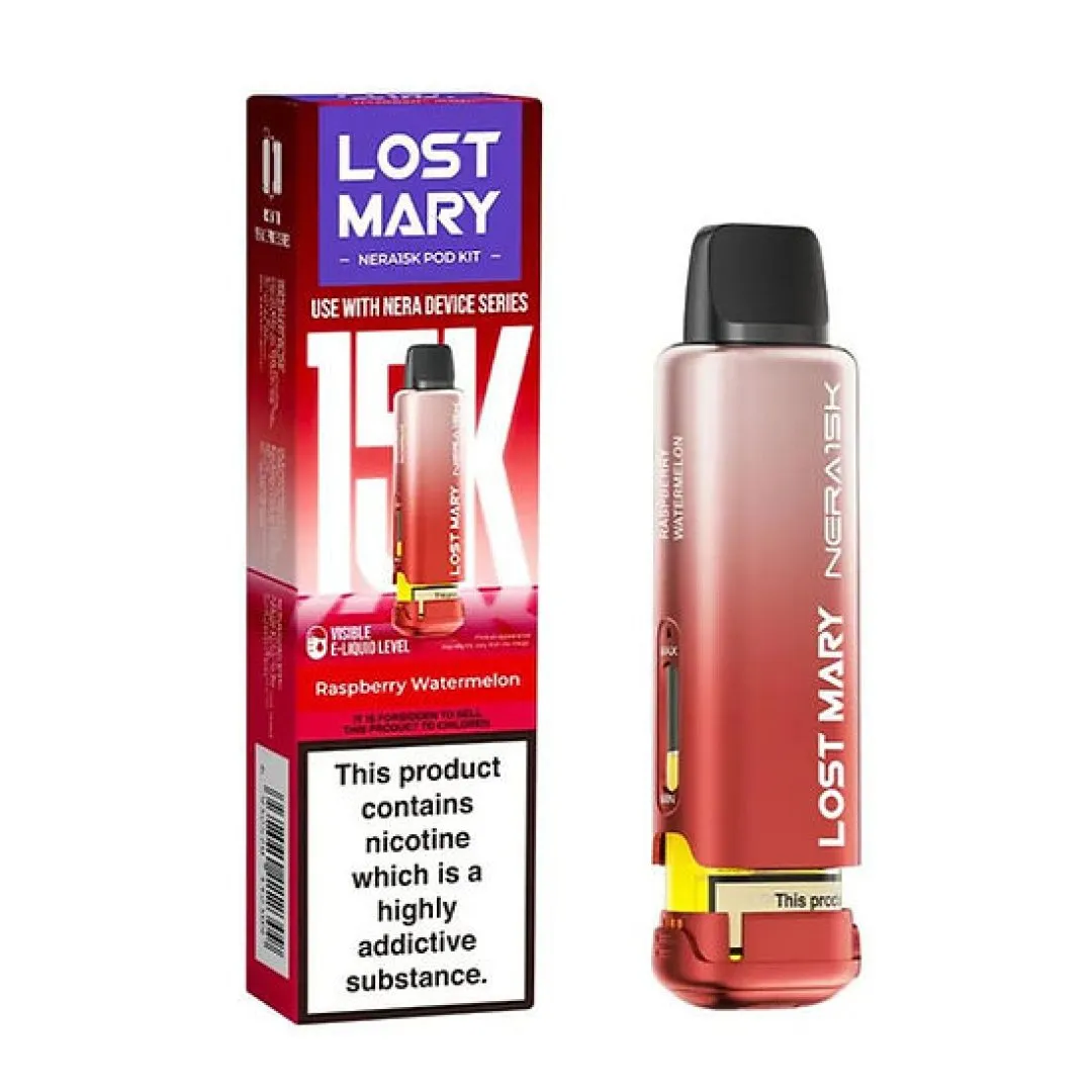 Lost Mary Nera 15k Refill Pods | Only £7.99 | Any 3 for £22