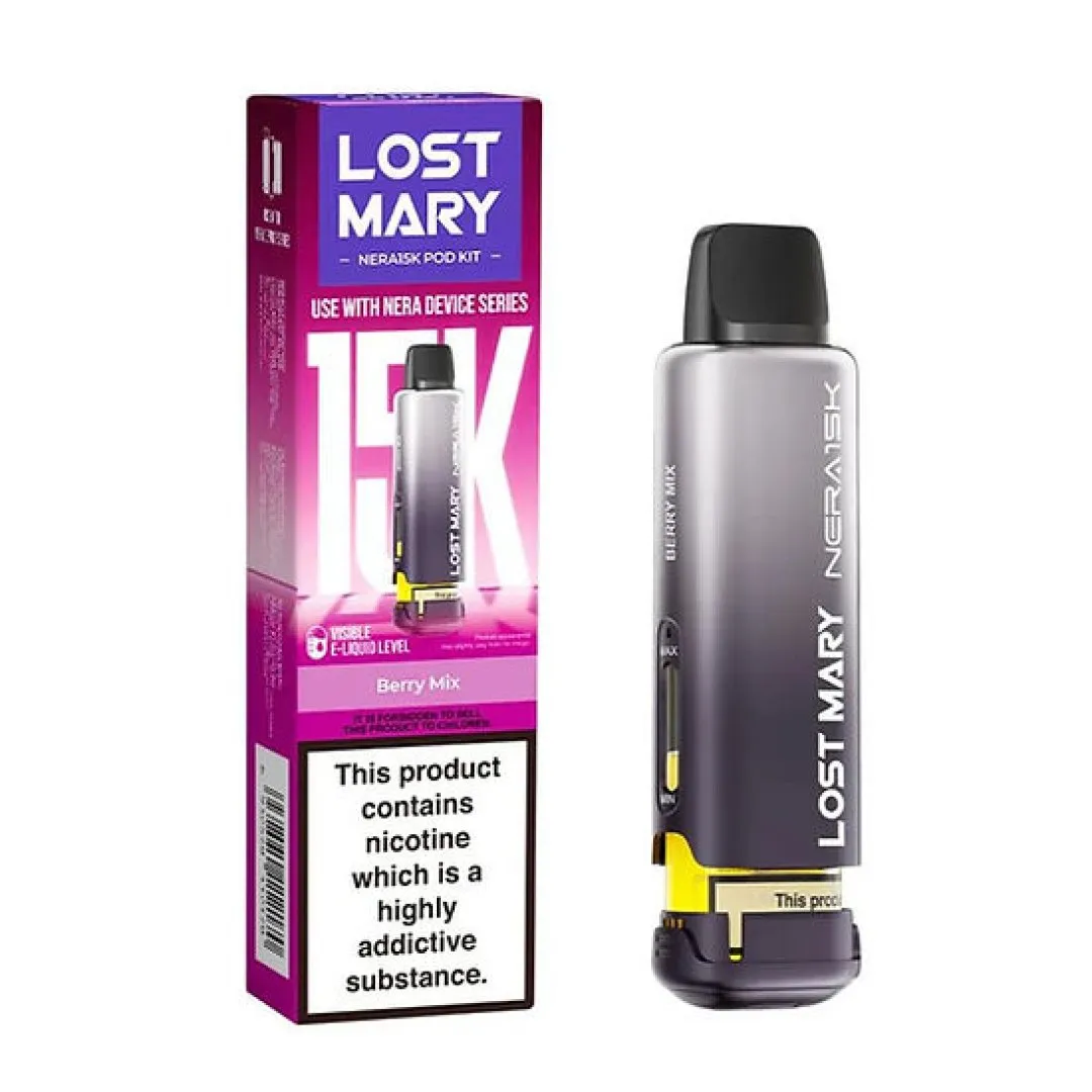 Lost Mary Nera 15k Refill Pods | Only £7.99 | Any 3 for £22