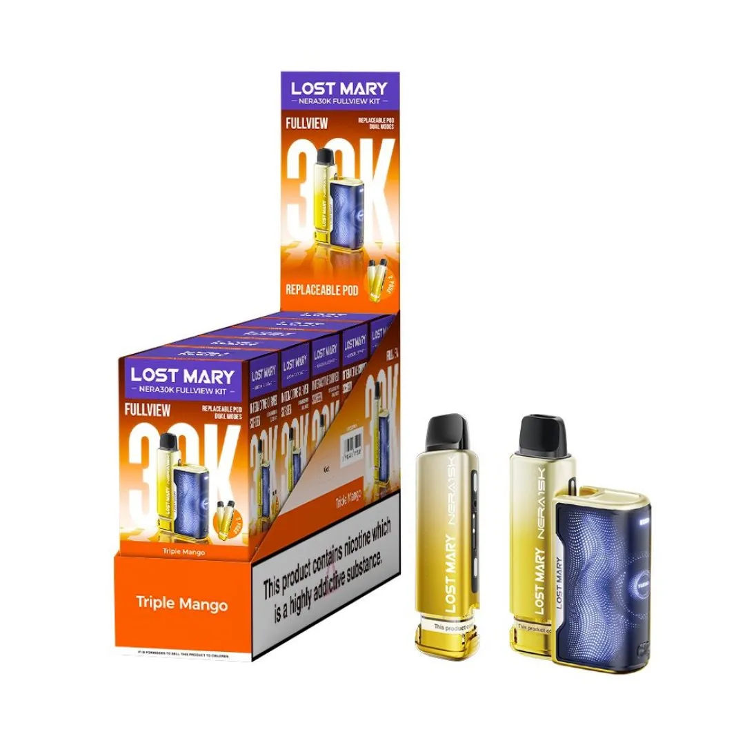 Lost Mary Nera 30000 Puffs Fullview Pod Kit | Only £12.99 | Any 3 for £37