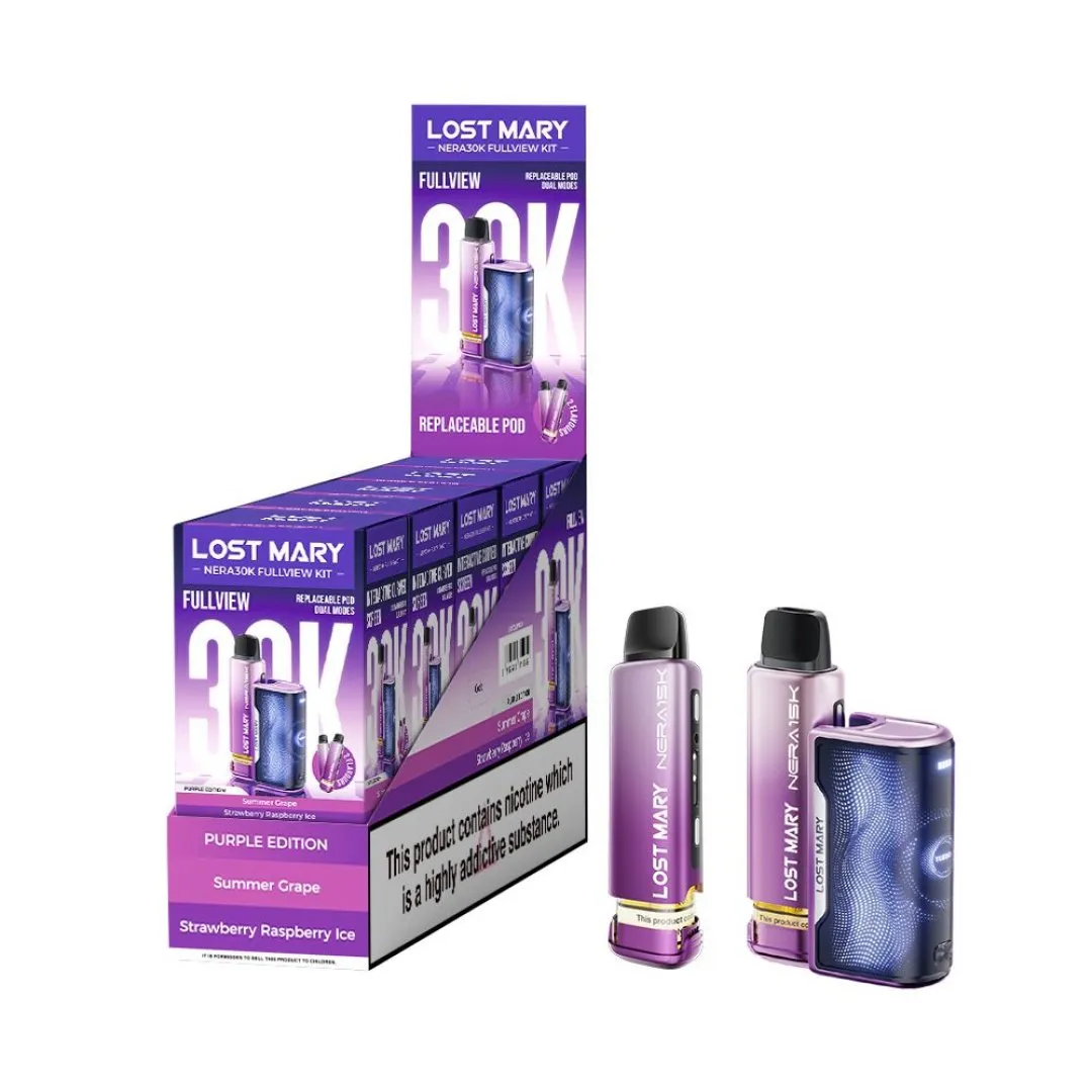 Lost Mary Nera 30000 Puffs Fullview Pod Kit | Only £12.99 | Any 3 for £37