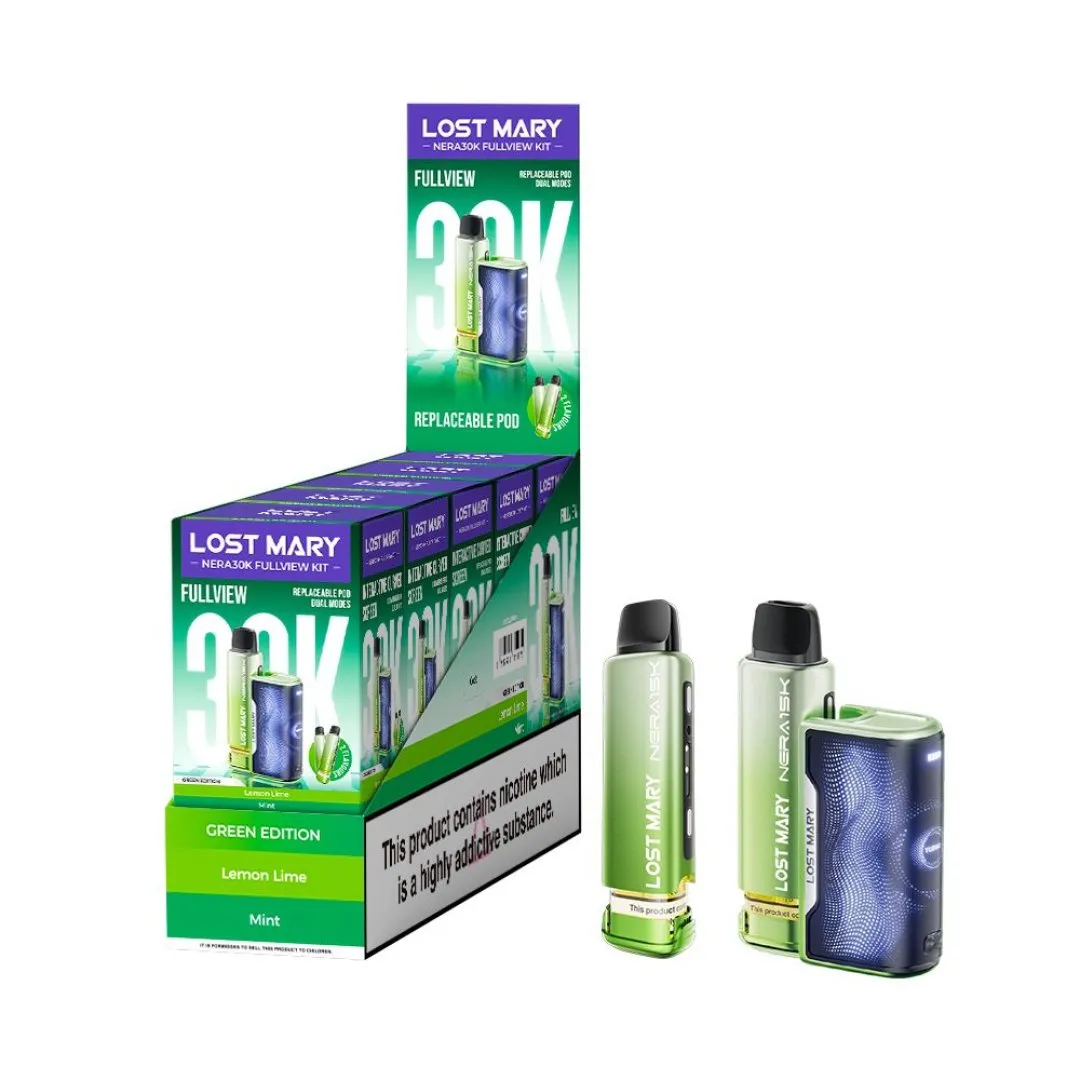 Lost Mary Nera 30000 Puffs Fullview Pod Kit | Only £12.99 | Any 3 for £37