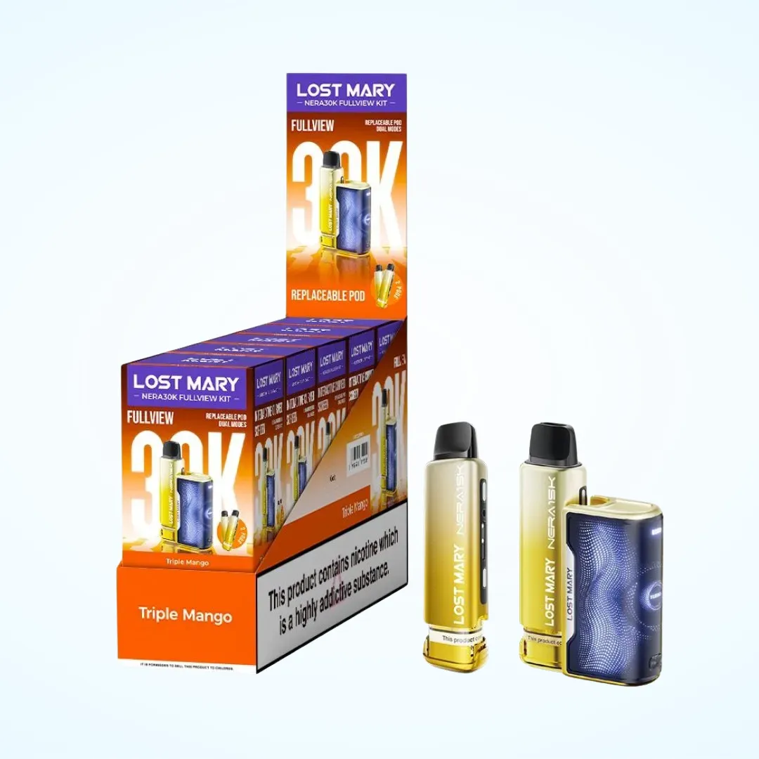Lost Mary Nera 30000 Puffs Fullview Pod Kit | Only £12.99 | Any 3 for £37