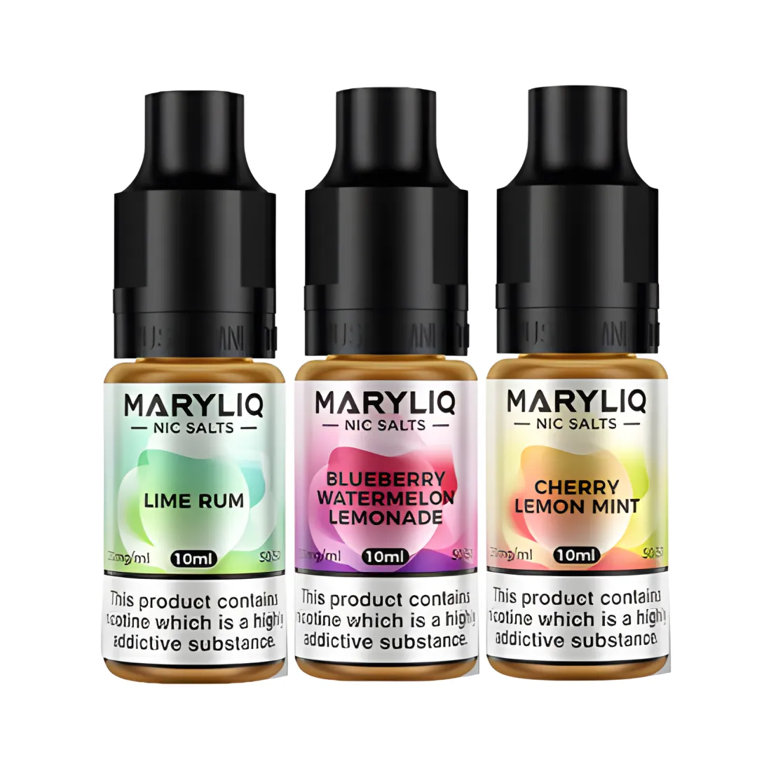 MaryLiq Nic Salts E-Liquid | £1.99 Each
