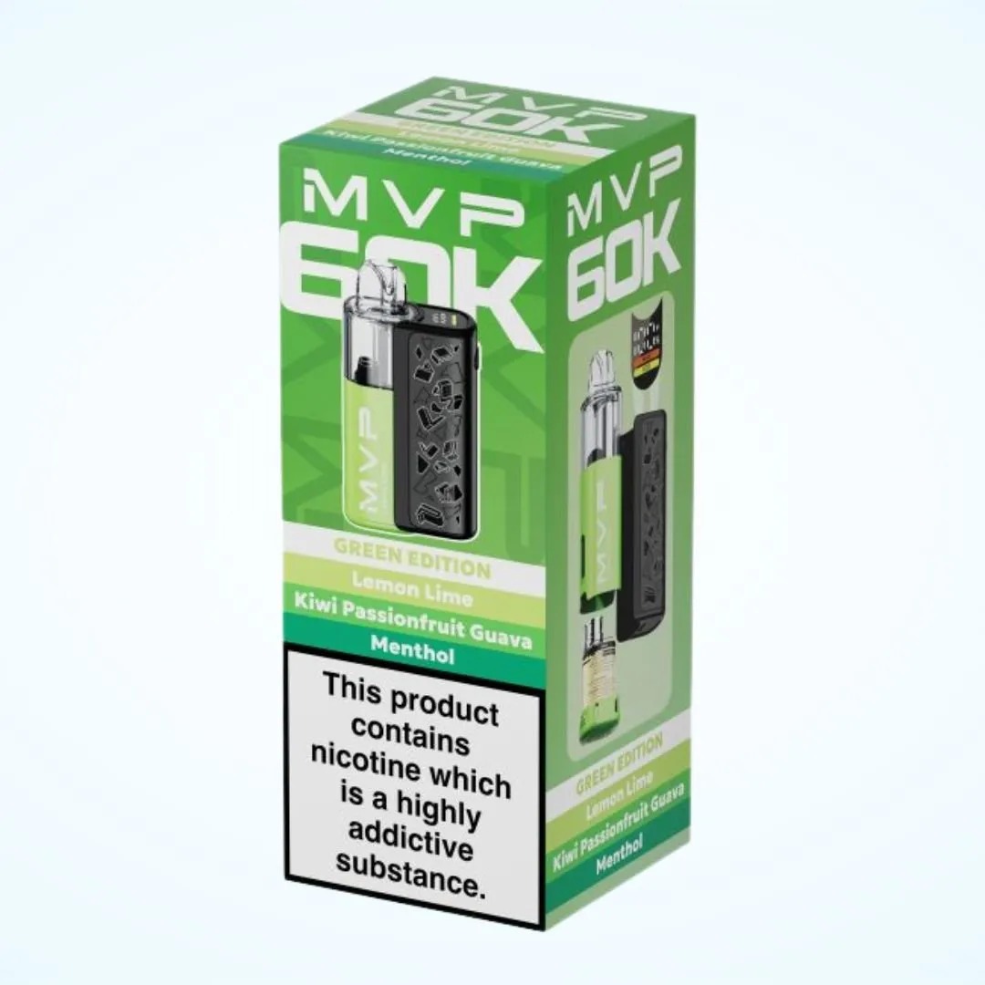 MVP 60K Puffs Prefilled Pod Kit | Only £11.99 | Any 3 for £33