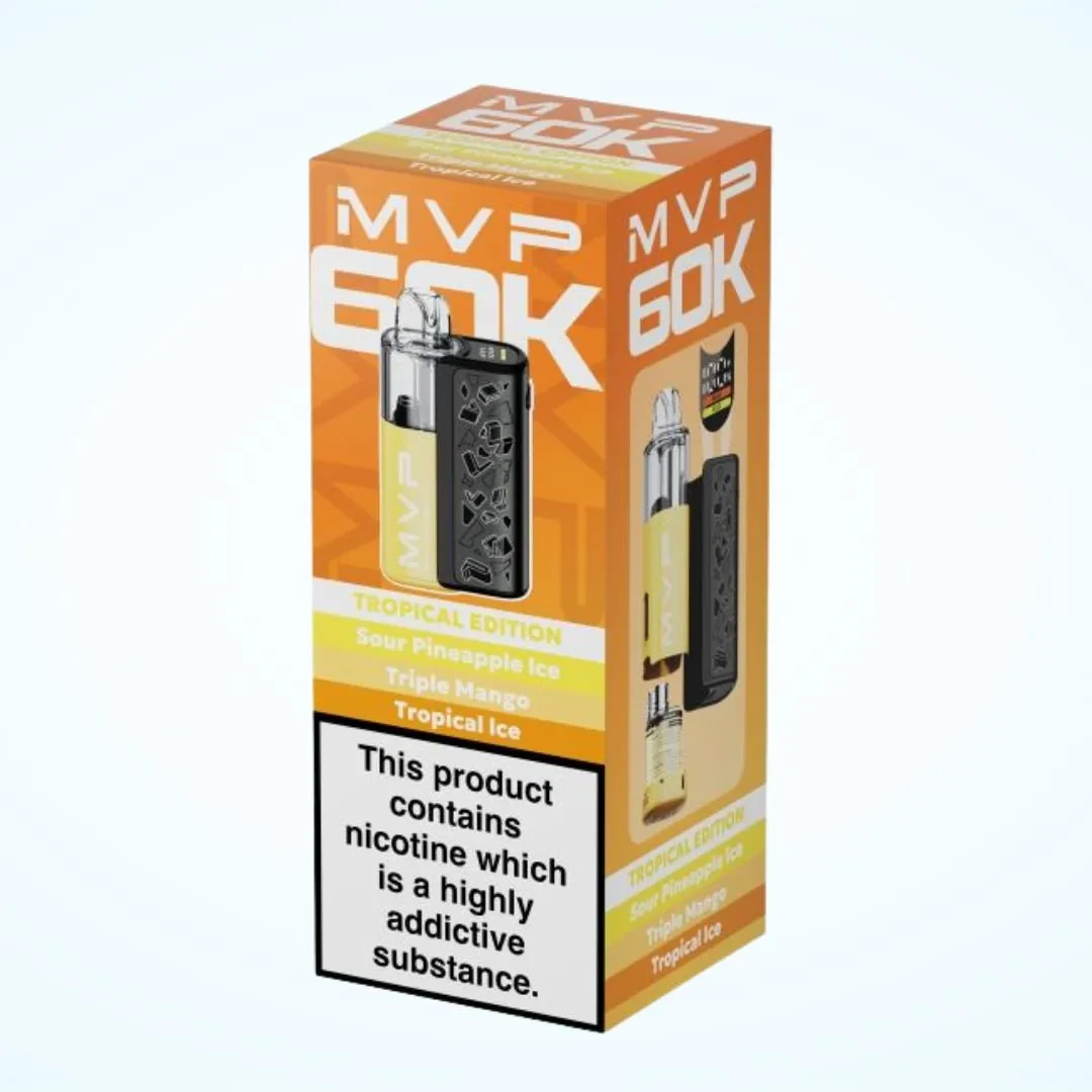 MVP 60K Puffs Prefilled Pod Kit | Only £11.99 | Any 3 for £33