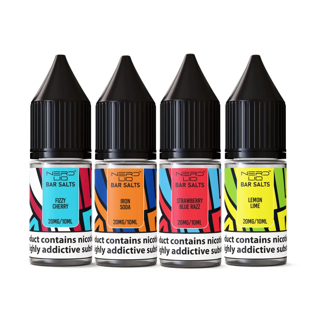 Nerd Liq Bar Nic Salts 10ml | Only £2.99