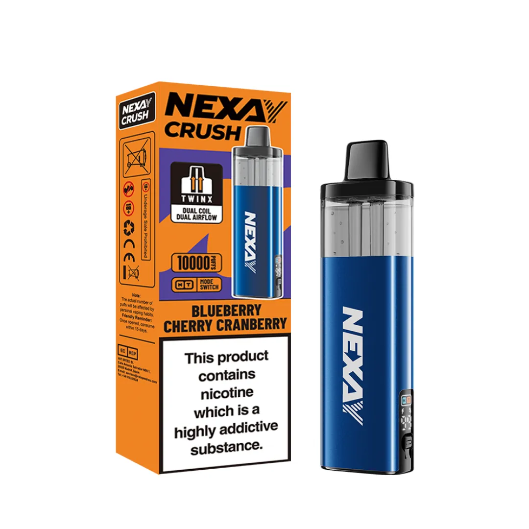 Nexay Crush 10K Puffs Prefilled Pod Kit | £8.99 | Any 3 for £24