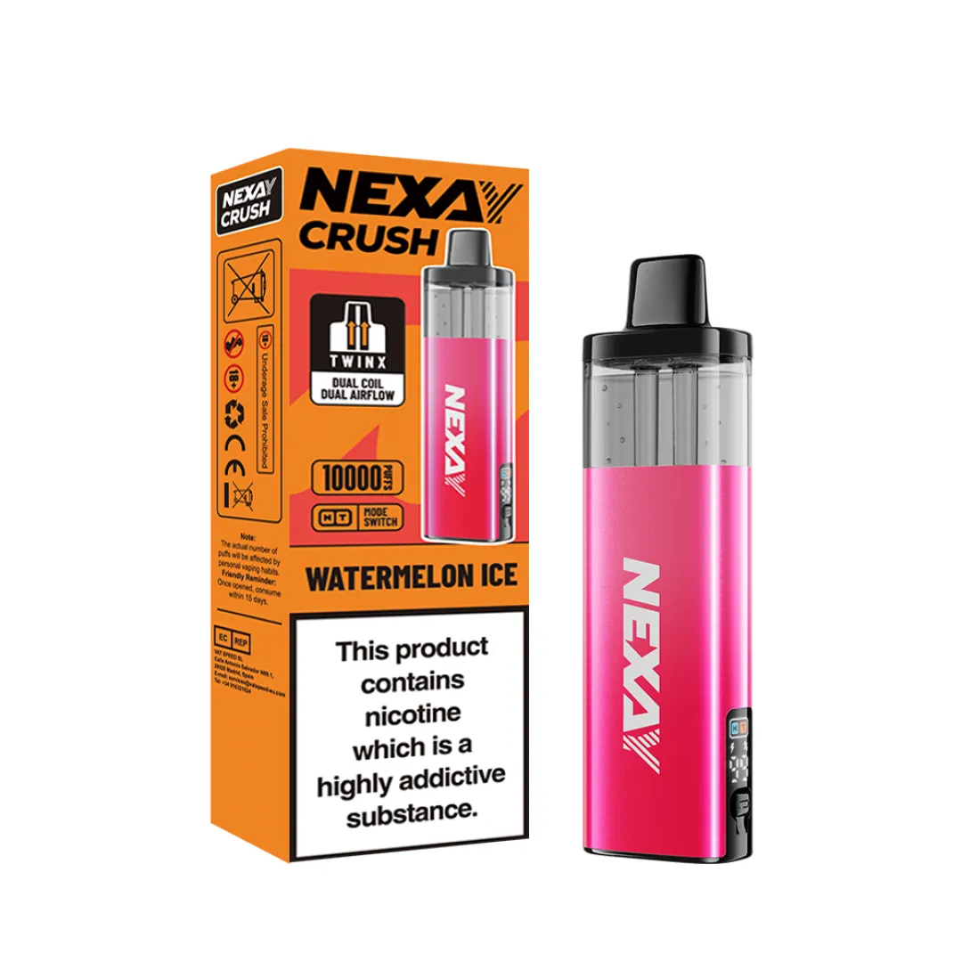 Nexay Crush 10K Puffs Prefilled Pod Kit | £8.99 | Any 3 for £24