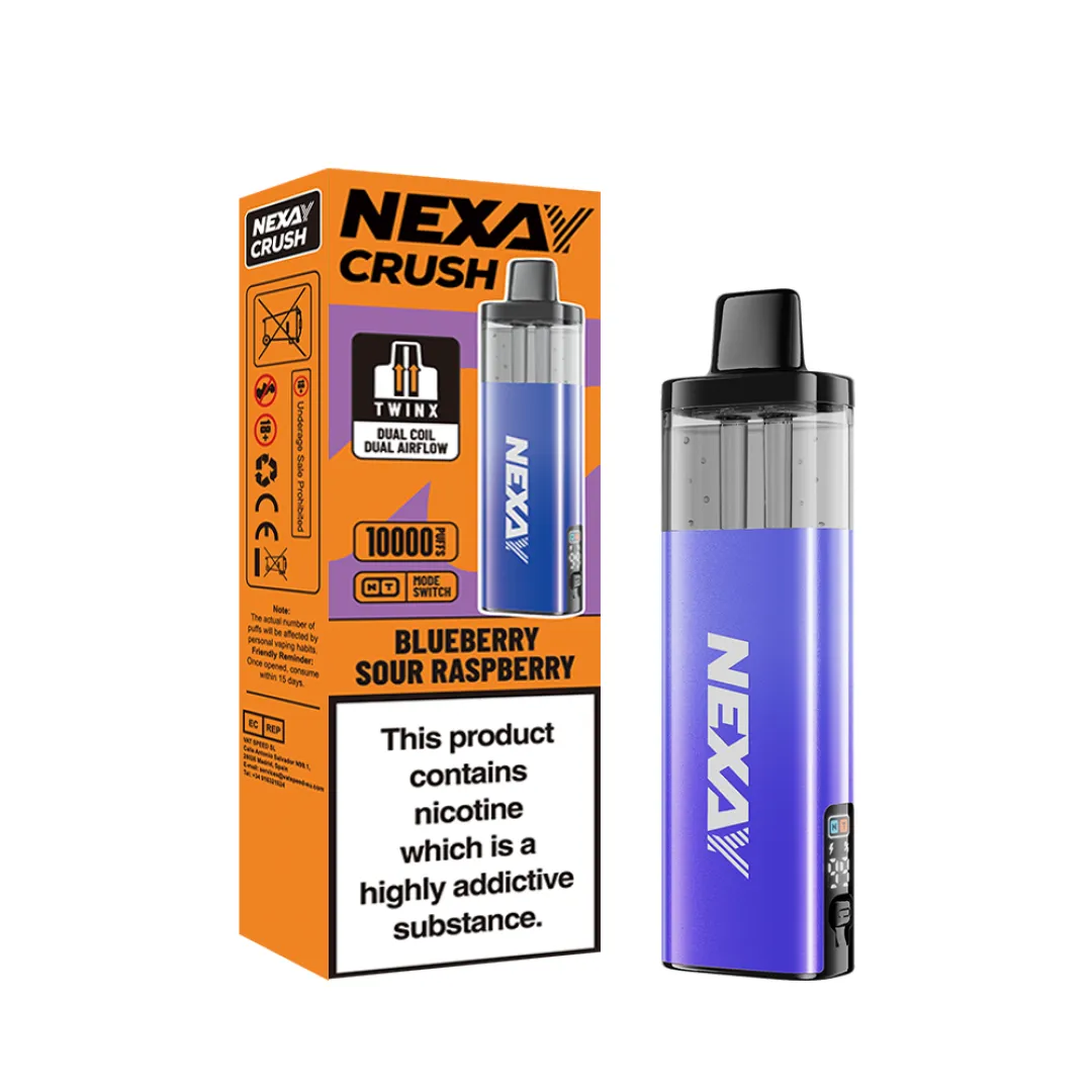 Nexay Crush 10K Puffs Prefilled Pod Kit | £8.99 | Any 3 for £24