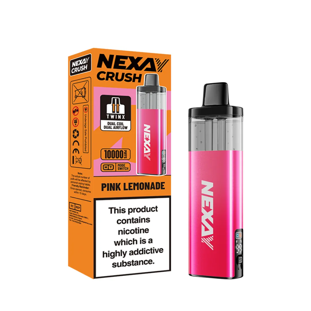 Nexay Crush 10K Puffs Prefilled Pod Kit | £8.99 | Any 3 for £24