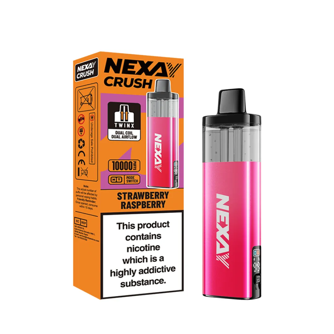 Nexay Crush 10K Puffs Prefilled Pod Kit | £8.99 | Any 3 for £24