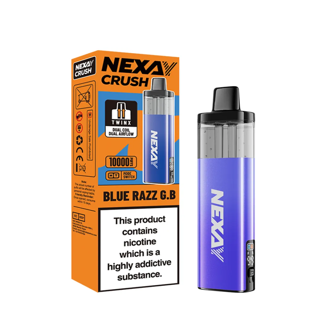 Nexay Crush 10K Puffs Prefilled Pod Kit | £8.99 | Any 3 for £24