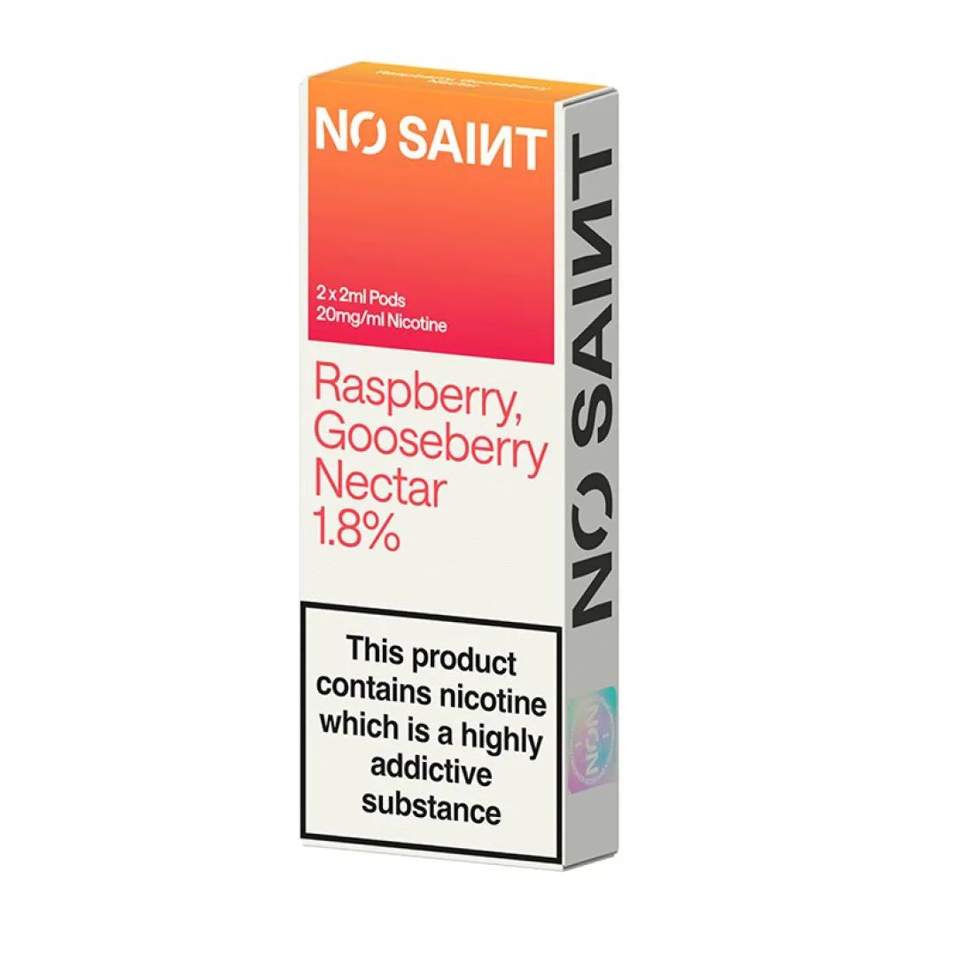 NO SAINT Prefilled Pods (2PACK) | Only £5.99