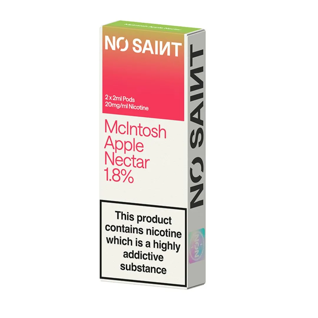 NO SAINT Prefilled Pods (2PACK) | Only £5.99