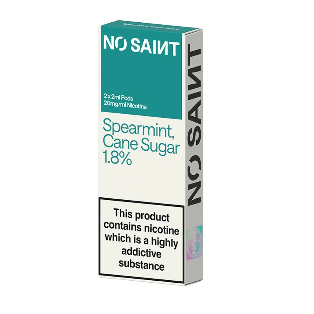 NO SAINT Prefilled Pods (2PACK) | Only £5.99