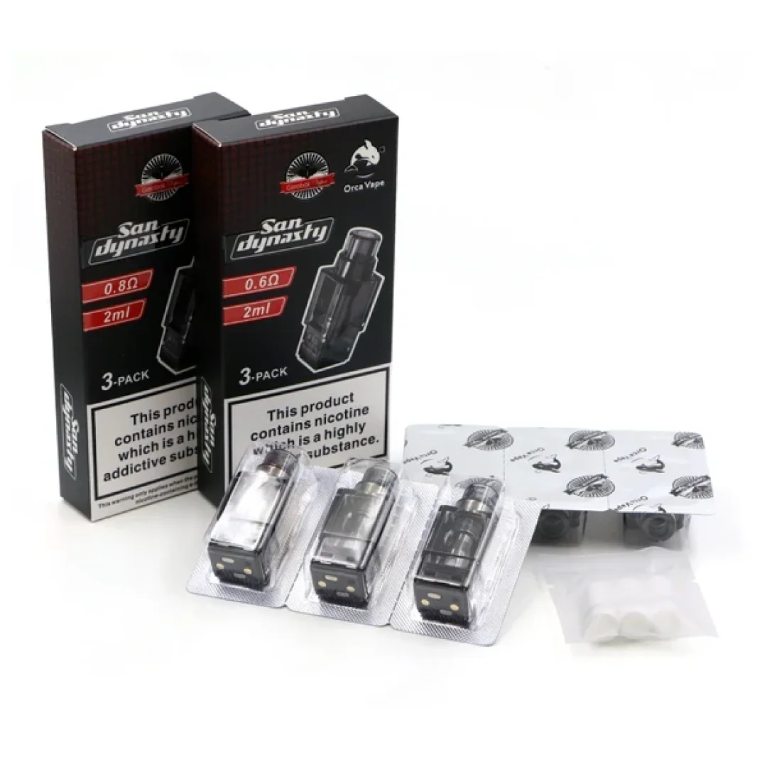 Orca Vape San Dynasty Replacement Pods (3PACK) | Only £8.99