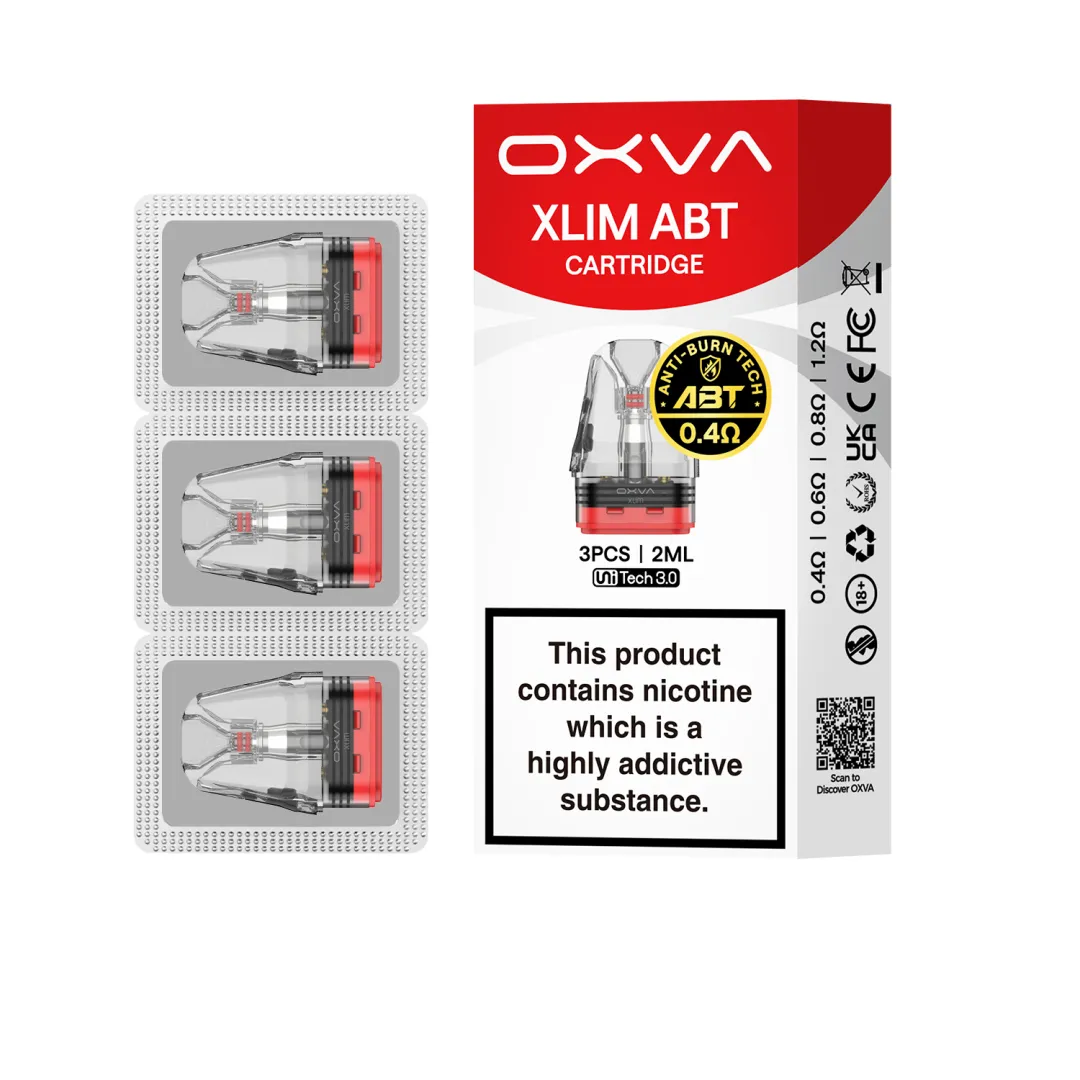 Oxva Xlim ABT Unitech 3.0 Replacement Pods (3PACK) with Anti-Burn Tech