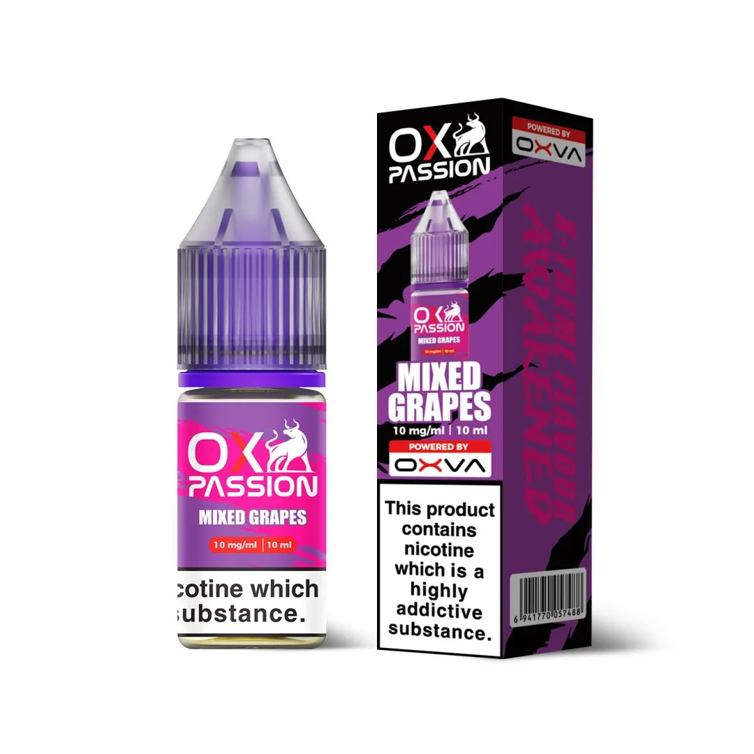 Oxva Ox Passion 10ml Nic Salts | Only £2.49