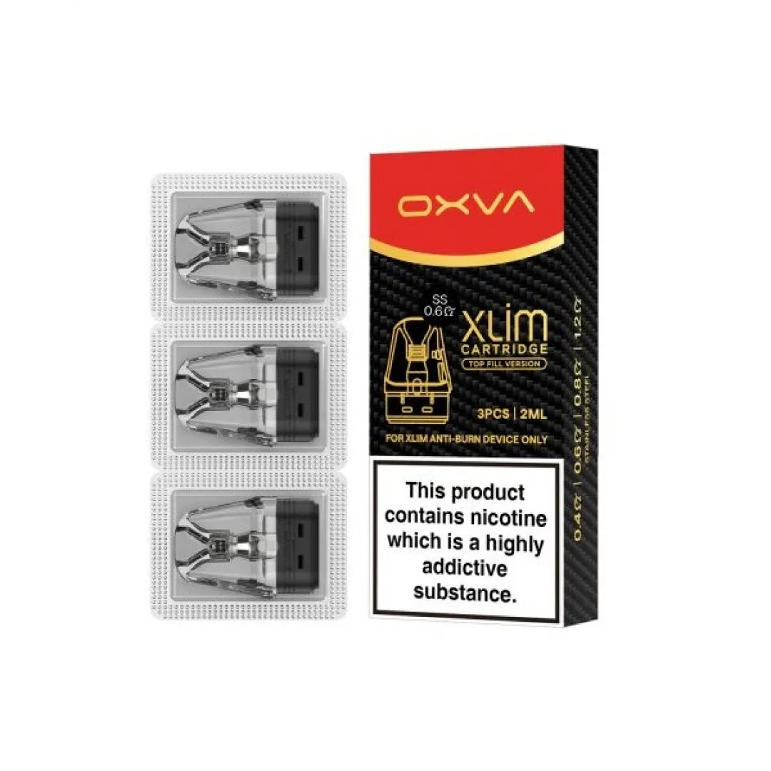 OXVA XLIM Stainless Steel Replacement Pods