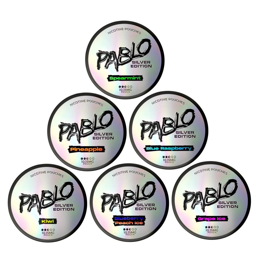 Pablo Silver Edition Nicotine Pouches | Only £3.99