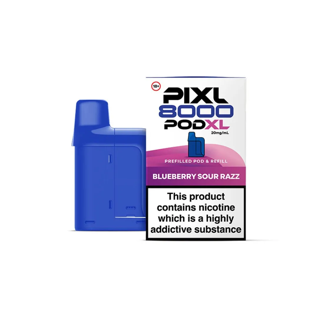 Pixl 8000 Prefilled Refill Pods | Only £6.99 | Any 3 for £20