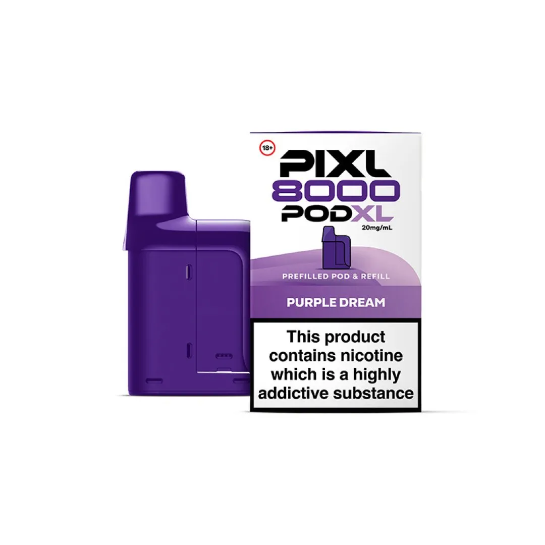 Pixl 8000 Prefilled Refill Pods | Only £6.99 | Any 3 for £20