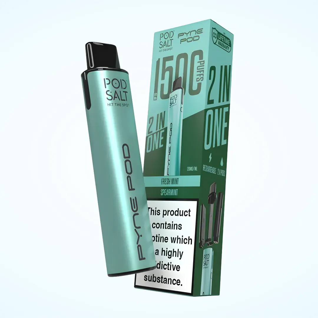 Pod Salt Pyne Pod  2-in-1 1500 Puffs Pod Vape Kit | Only £3.99 | Any 3 for £10