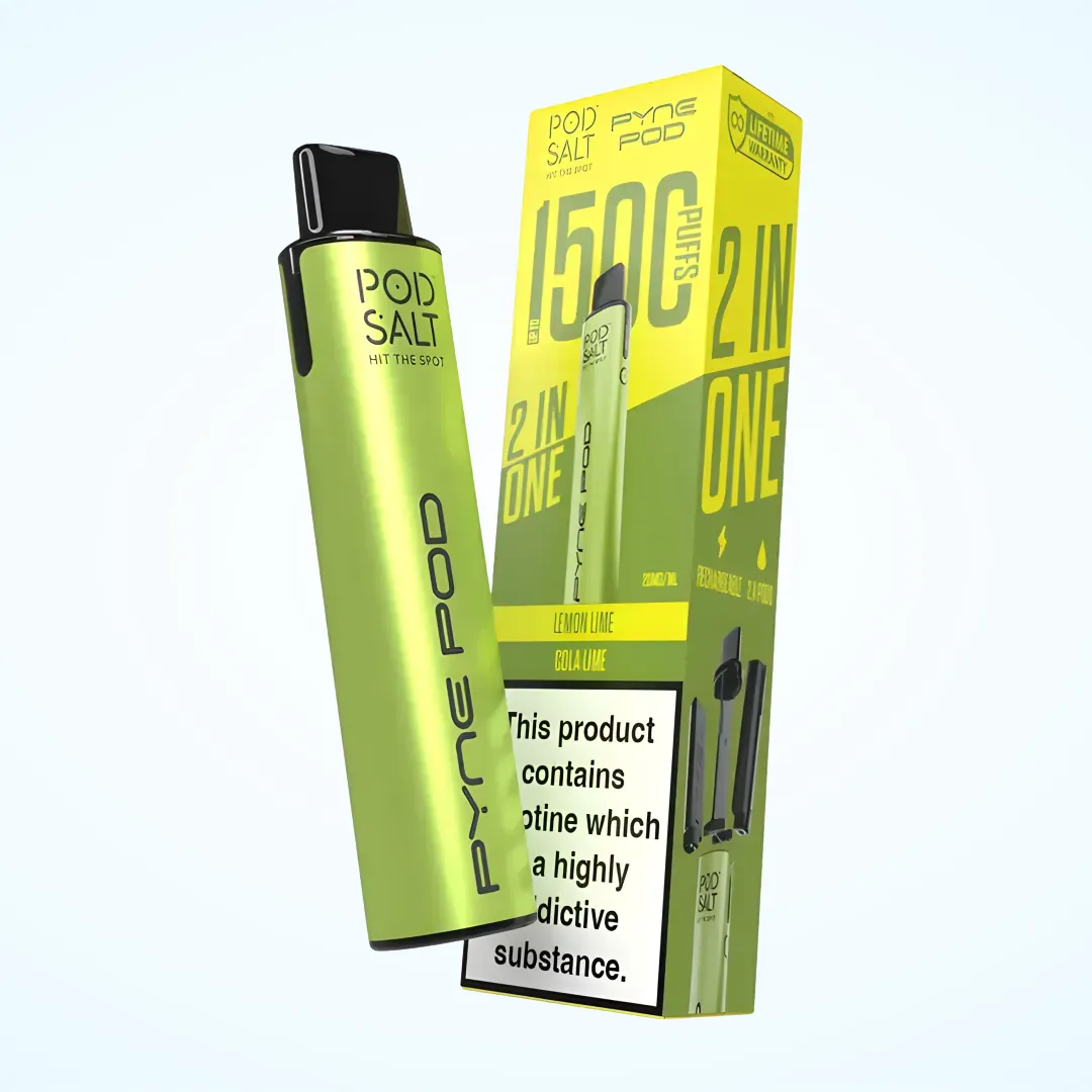 Pod Salt Pyne Pod  2-in-1 1500 Puffs Pod Vape Kit | Only £3.99 | Any 3 for £10
