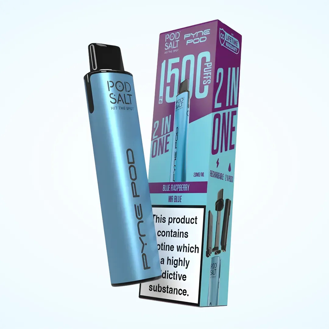 Pod Salt Pyne Pod  2-in-1 1500 Puffs Pod Vape Kit | Only £3.99 | Any 3 for £10