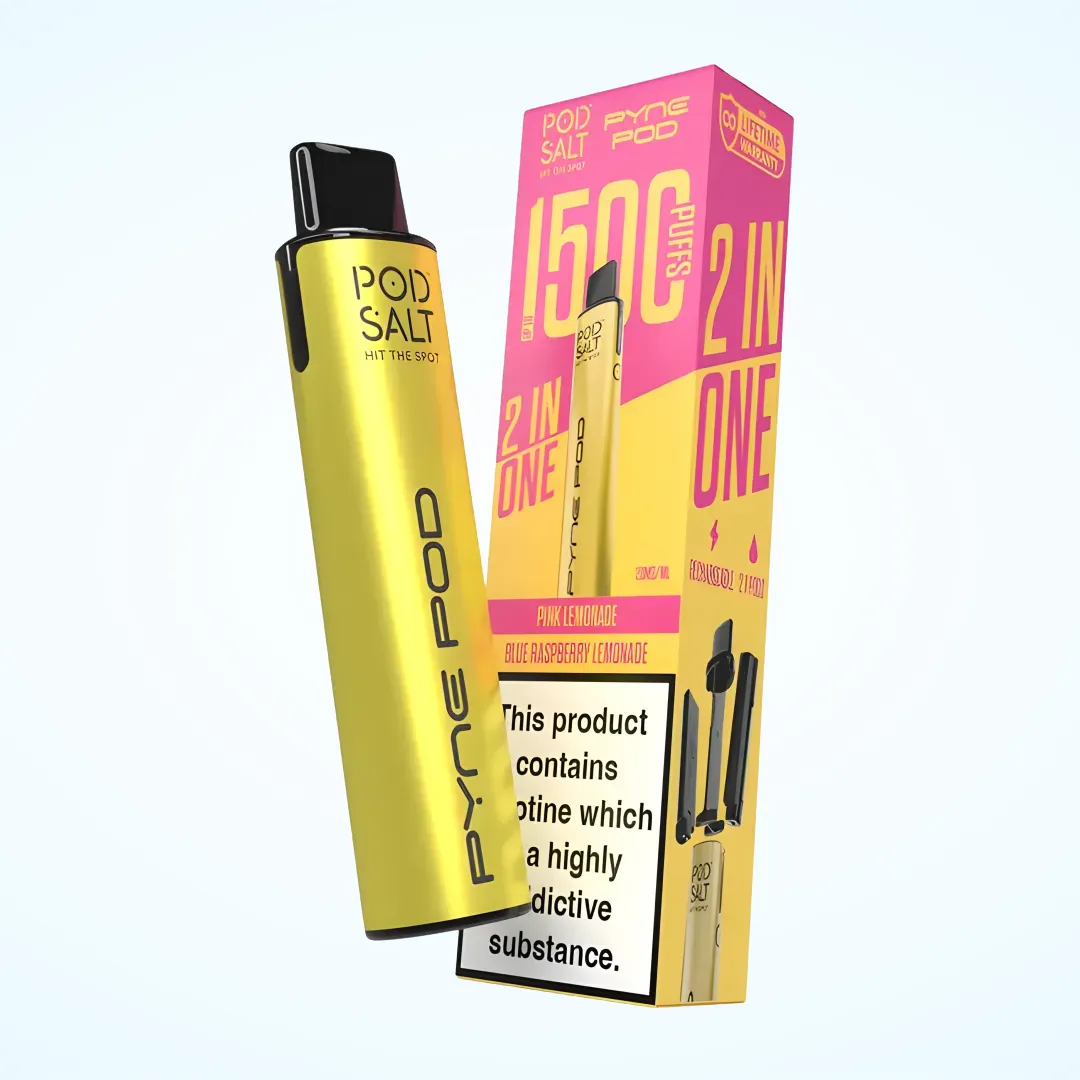 Pod Salt Pyne Pod  2-in-1 1500 Puffs Pod Vape Kit | Only £3.99 | Any 3 for £10