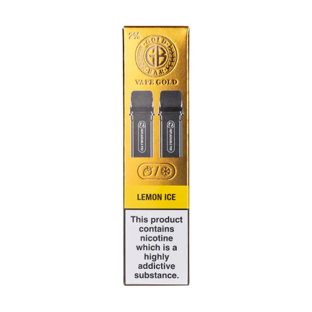 Gold Bar Reload Prefilled Pods | Only £4.49 | Any 3 for £14