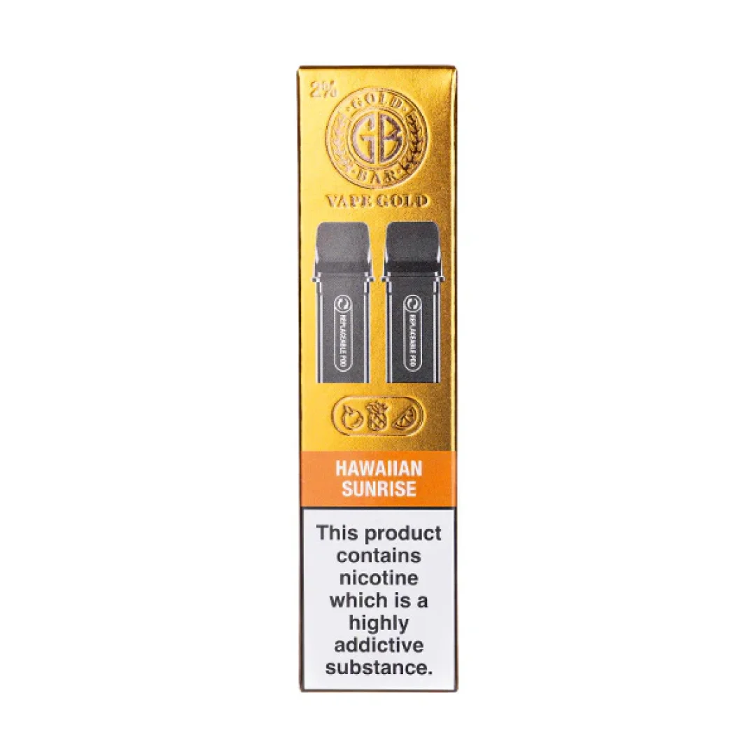 Gold Bar Reload Prefilled Pods | Only £4.49 | Any 3 for £14