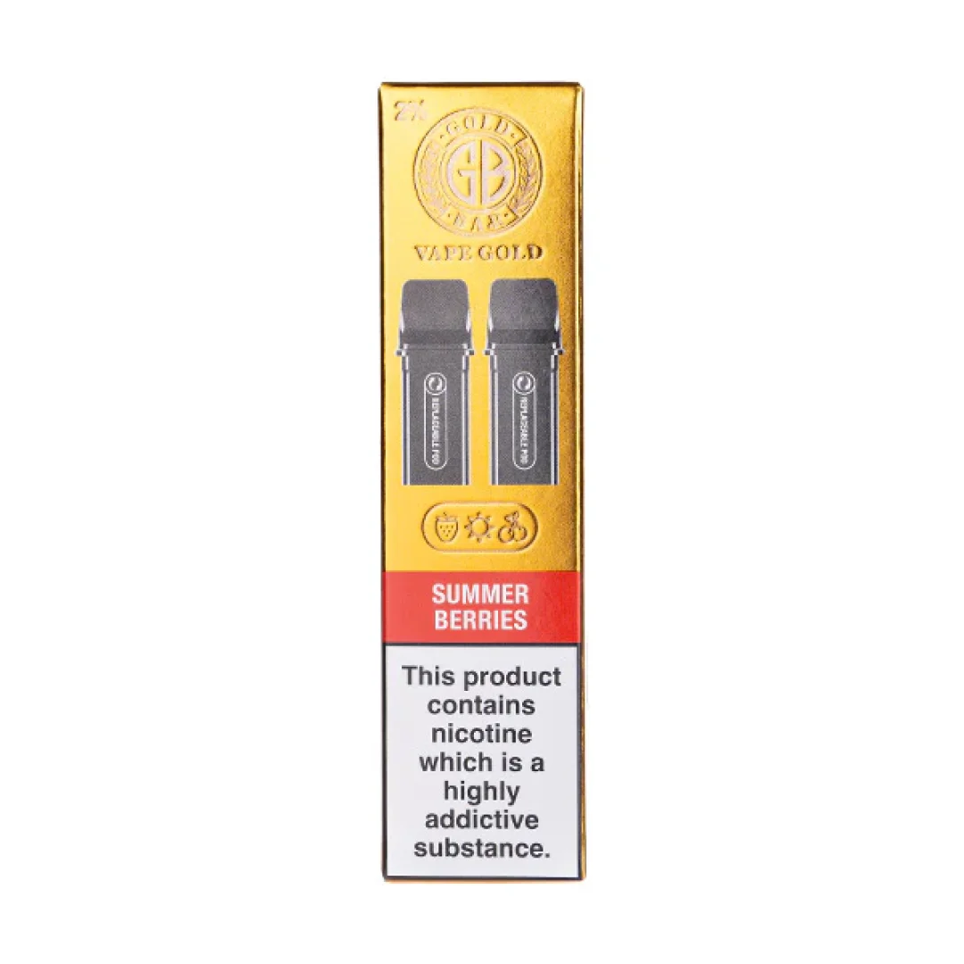 Gold Bar Reload Prefilled Pods | Only £4.49 | Any 3 for £14