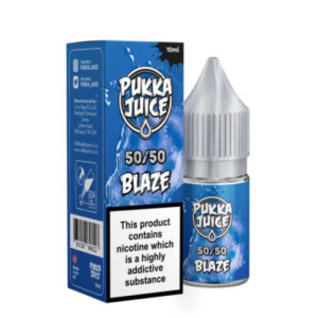 Blaze Nic Salt E-Liquid by Pukka Juice 50/50