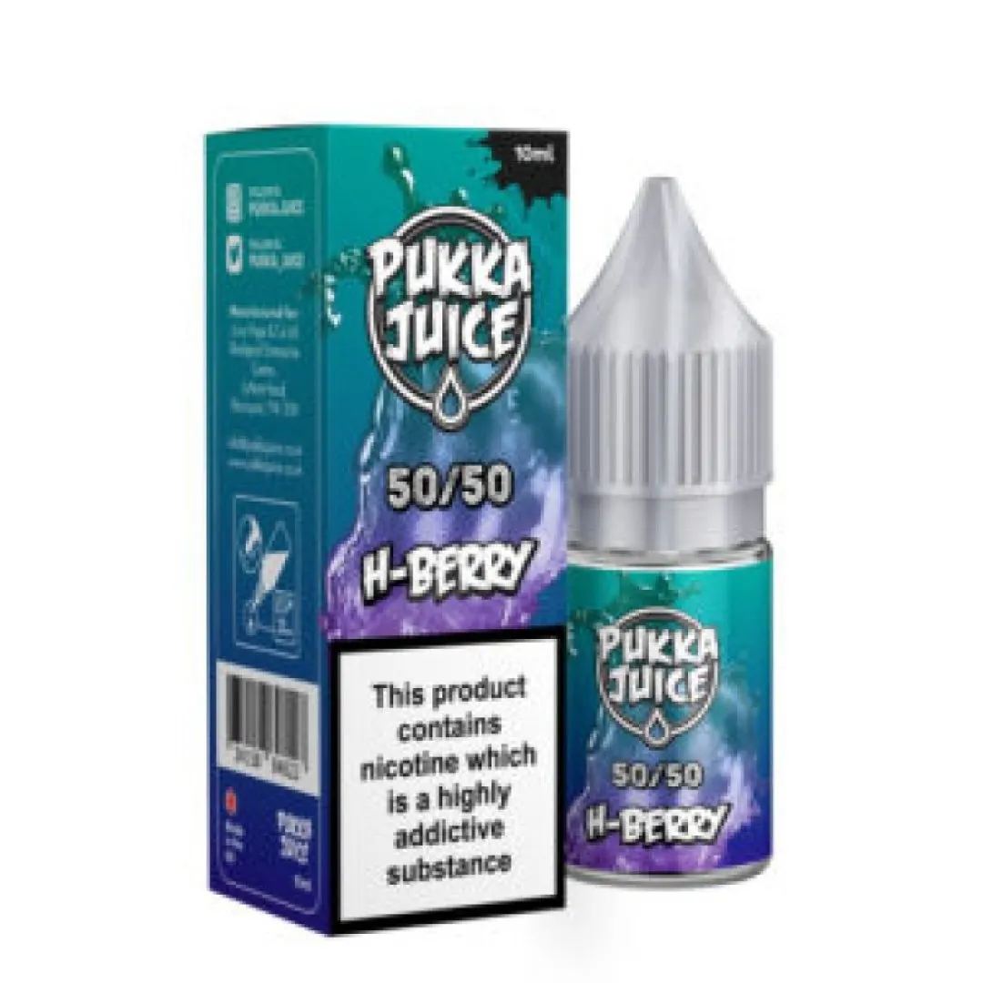H-Berry Nic Salt E-Liquid by Pukka Juice 50/50