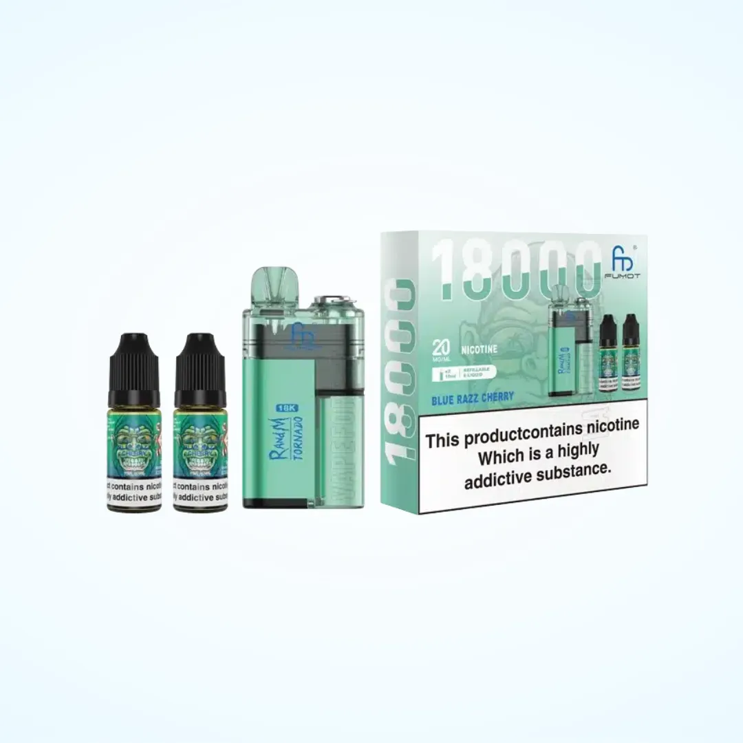 RandM Fumot Tornado 18000 Puffs Vape Kit | Only £12.49 | Any 3 for £30