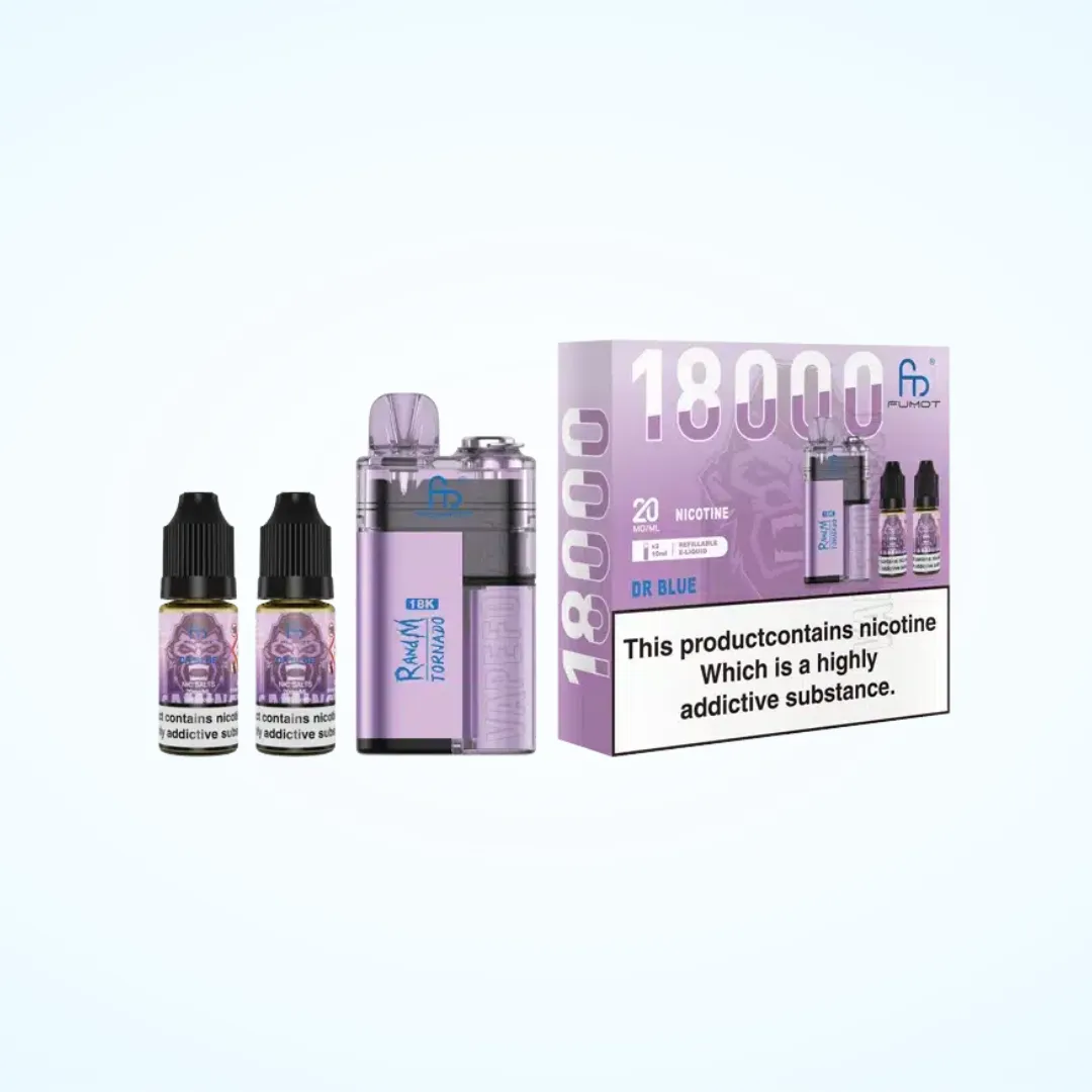 RandM Fumot Tornado 18000 Puffs Vape Kit | Only £12.49 | Any 3 for £30