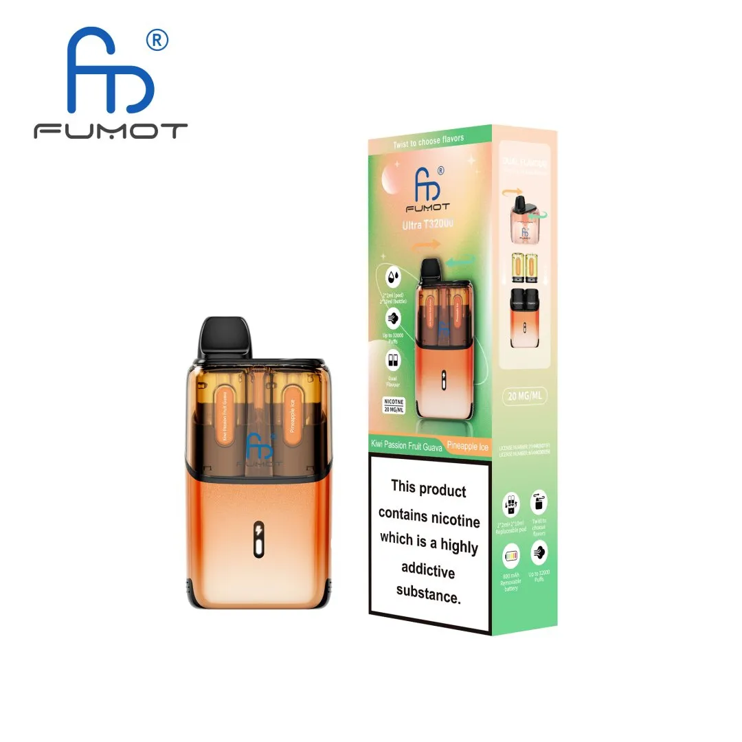 Box of 5 RandM Fumot Ultra T32000 Puffs Prefilled Pod Kit | Only £49.99