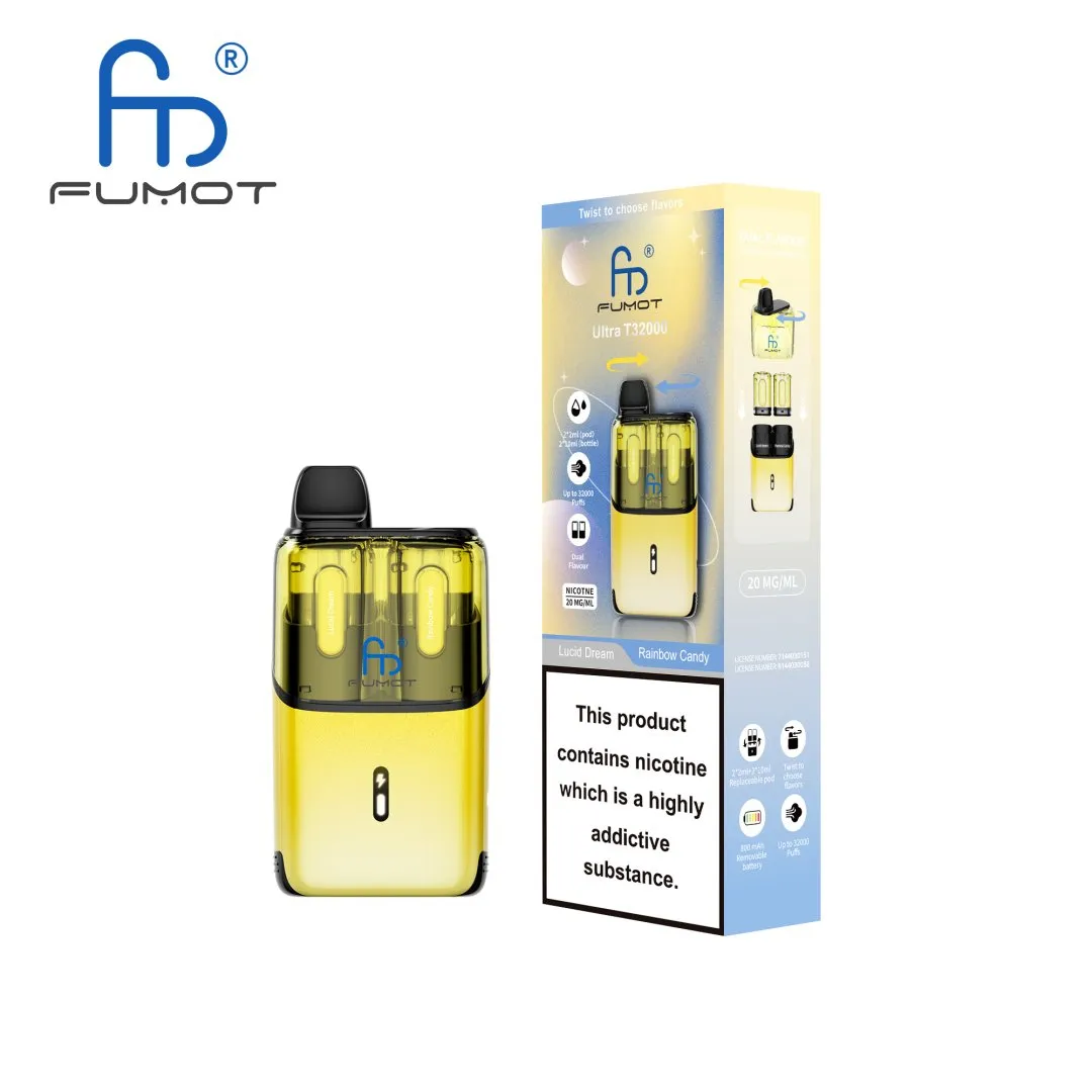 Box of 5 RandM Fumot Ultra T32000 Puffs Prefilled Pod Kit | Only £49.99