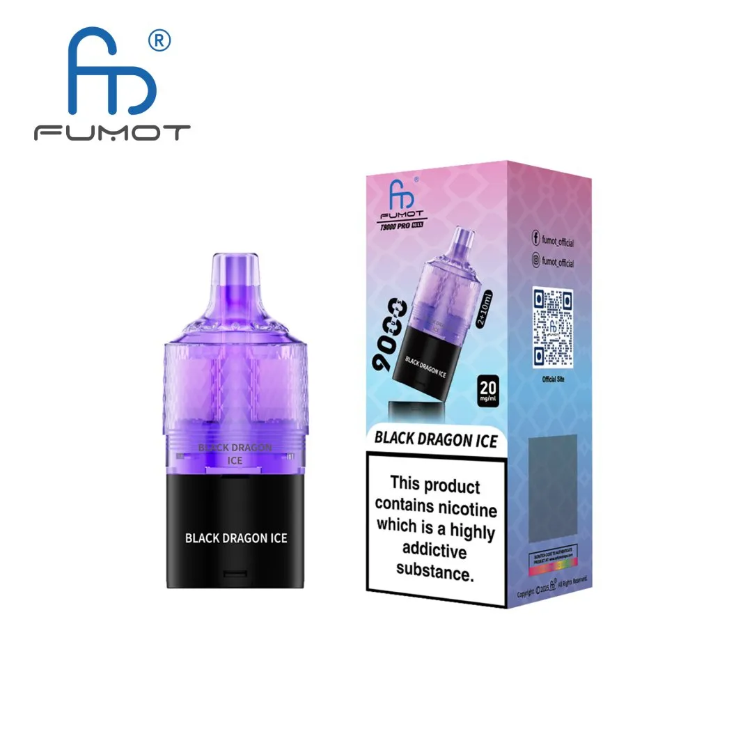 RandM Fumot T9000 Pro Max Prefilled Refill Pods | Only £3.99 | Any 3 for £10